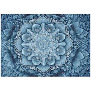 Wallarena FOTOTAPETA Mandala Abstraktná modrá 300x210 cm vyobraziť