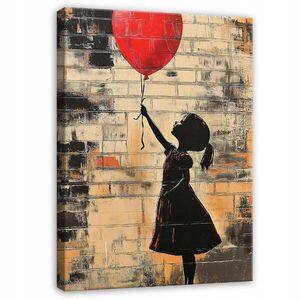 Wallarena OBRAZ na plátne Abstraktná Banksy Moderná obývacia izba 60x40 vyobraziť