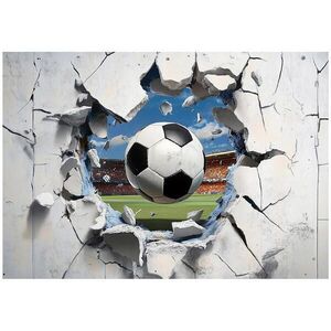 Wallarena FOTOTAPETA do chlapčenskej izby 3D futbalový dizajn vliesová tapeta 250x175 vyobraziť