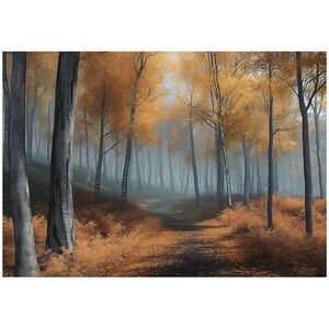 Wallarena 3D efekt fototapety les príroda stromy tapeta do obývačky 200x140 vyobraziť