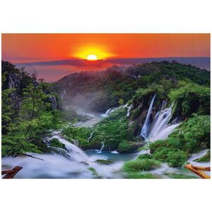 Wallarena FOTOTAPETA Vodopád 3D Príroda 300x210 vyobraziť
