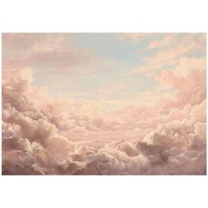 Wallarena FOTOTAPETA Oblaky Sky Ružová 200x140 cm vyobraziť