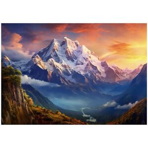 Wallarena FOTOTAPETA Hory Príroda Modrá 254x184 cm vyobraziť