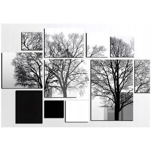 Wallarena ABSTRAKTNÁ geometrická fototapeta sivá 250x175 cm vyobraziť