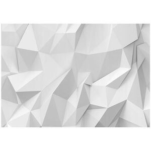 Wallarena 3D abstraktná fototapeta sivá 416x254 cm vyobraziť