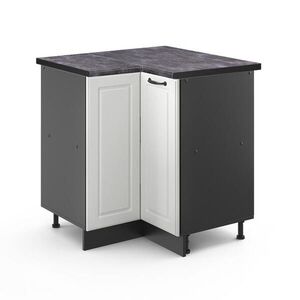 Vicco ROHOVÁ SPODNÁ SKRINKA R-Line Biely vidiecky dom 75.6 cm , AP Antracit vyobraziť