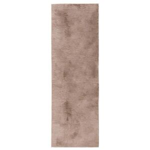 benuta UMELÉ kožúškové koberce Furry Taupe 70x200 cm vyobraziť