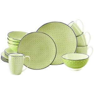 Creatable KOMBINOVANÝ SERVIS Mediterran Grün 16-dielne vyobraziť