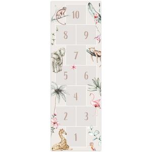 OnlyWow DETSKÝ KOBEREC Hinkelpad - Zvieratá - Safari - Akvarel - Deti 90x270 cm vyobraziť