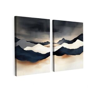 MuchoWow 2-DIELNA sada Krajina - abstraktné - moderné 120x80 cm vyobraziť