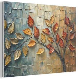 MuchoWow AKUSTICKÝ OBRAZ Strom - Abstraktné - Príroda - Umenie 100x70 cm vyobraziť