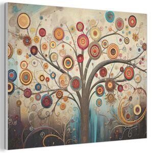 MuchoWow AKUSTICKÝ OBRAZ Strom - Strom života - Farba 100x70 cm vyobraziť