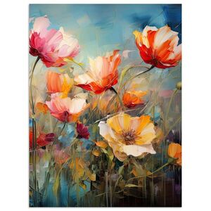 MuchoWow PLAGÁT Kvety - Akvarel - Umenie - Botanické - Príroda 60x80 cm vyobraziť