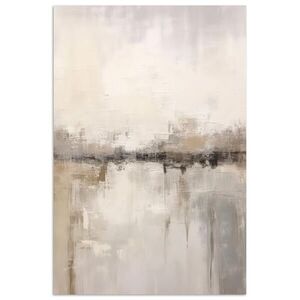 MuchoWow PLAGÁT Moderné umenie - Abstraktné - Béžové 40x60 cm vyobraziť