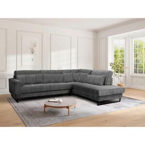 MID.YOU ROHOVÁ SEDAČKA, kompozitné drevo, textil, antracitová vyobraziť