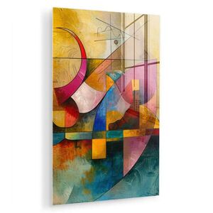 MuchoWow OBRAZ NA AKRYLOVOM SKLE Umenie - abstraktné - moderné 40x60 cm vyobraziť