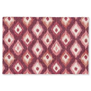 MuchoWow ROHOŽKA Diamantové tvary - Ružová - Vzor - Textúra 60x40 cm vyobraziť