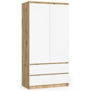 RAUMHIRSCH FURNITURE SKRÍŇ Dub Artisan, biela 180/90/51 vyobraziť