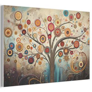 MuchoWow AKUSTICKÝ OBRAZ Strom - Strom života - Farba 90x60 cm vyobraziť