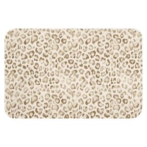 OnlyWow KÚPEĽŇOVÁ PREDLOŽKA Leopard - Classic - Béžová 60x40 cm vyobraziť