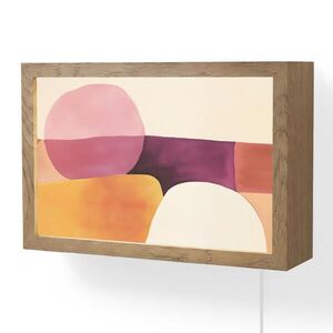 OnlyWow NÁSTENNÉ SVIETIDLO Tvary - abstraktné - farebné 30x20 cm vyobraziť