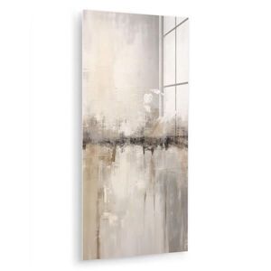 MuchoWow OBRAZ NA AKRYLOVOM SKLE Moderné umenie - Abstraktné - Béžové 60x120 cm vyobraziť