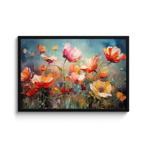 MuchoWow ZARÁMOVANÝ PLAGÁT Kvety - Akvarel - Umenie - Botanické - Príroda 90x60 cm vyobraziť
