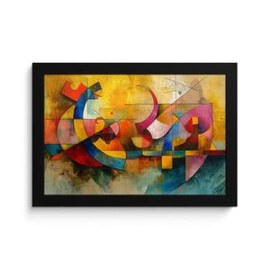 MuchoWow ZARÁMOVANÝ PLAGÁT Umenie - abstraktné - moderné 30x20 cm vyobraziť