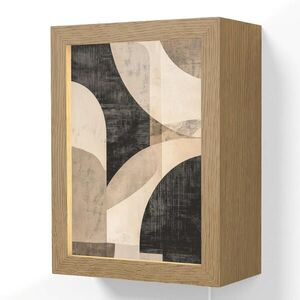 OnlyWow NÁSTENNÉ SVIETIDLO Abstraktné - Tvary - Moderné - Béžové 15x20 cm vyobraziť