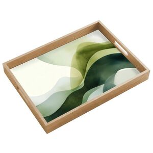 OnlyWow PODNOS Vlny - abstraktné - svetlozelené - ornamentálne 50x35 cm vyobraziť