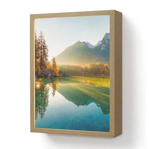 OnlyWow NÁSTENNÉ SVIETIDLO Jazero - Les - Hory - Príroda - Slnko - Krajina 30x40 cm vyobraziť