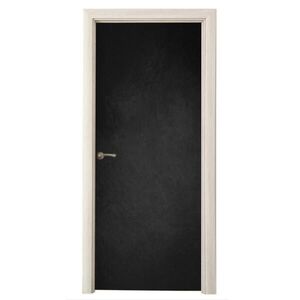 MuchoWow NÁLEPKA NA DVERE Betón - Čierna - Sivá - Textúrovaná - Priemyselná 85x215 cm vyobraziť