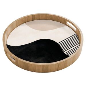 OnlyWow PODNOS Abstraktné - Japonské - Béžové - Moderné 40x40 cm vyobraziť