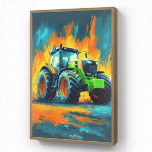 OnlyWow NOČNÁ LAMPA Abstrakt - Traktor - zelený 60x90 cm vyobraziť