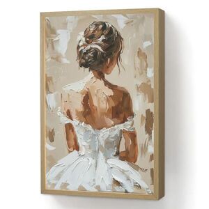 OnlyWow NÁSTENNÉ SVIETIDLO Žena - Farba - Abstraktná - Béžová - Moderná 40x60 cm vyobraziť