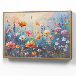 OnlyWow NÁSTENNÉ SVIETIDLO Kvety - Príroda - Akvarel - Umenie 90x60 cm vyobraziť