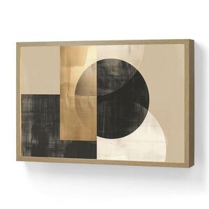 OnlyWow NÁSTENNÉ SVIETIDLO Abstraktné - Moderné - Čierne - Zlaté 60x40 cm vyobraziť