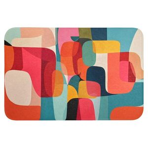 OnlyWow KÚPEĽŇOVÁ PREDLOŽKA Tvary - Farebné - Abstraktné - Lietadlá 90x60 cm vyobraziť