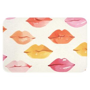OnlyWow KÚPEĽŇOVÁ PREDLOŽKA Rty - farebné - lesklé 60x40 cm vyobraziť