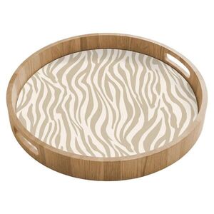 OnlyWow PODNOS Zebra - vzor - béžová 40x40 cm vyobraziť