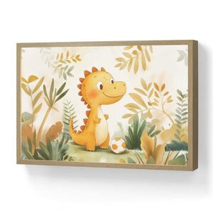 OnlyWow NÁSTENNÉ SVIETIDLO Dino - Futbal - Orange 60x40 cm vyobraziť