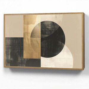 OnlyWow NÁSTENNÉ SVIETIDLO Abstraktné - Moderné - Čierne - Zlaté 90x60 cm vyobraziť