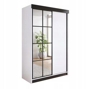 Kier Furniture POSUVNÁ SKRIŇA ARI 1 so zrkadlom 250 cm – tmavý jaseň vyobraziť