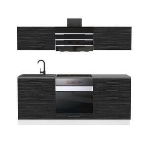 B BELINI GROUP KUCHYNSKÁ linka Sophia 180 cm, s pracovnou doskou, Royal Ebony vyobraziť