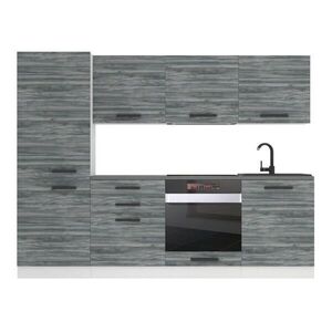 B BELINI GROUP KUCHYNSKÁ linka Sandy 240 cm, s pracovnou doskou, Glamour Wood vyobraziť