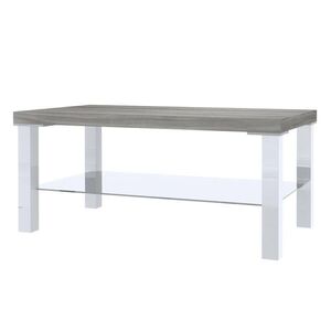 B BELINI GROUP OBÝVACÍ stôl 90 x 45 cm, biely / drevo glamour vyobraziť