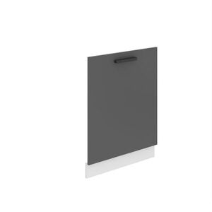B BELINI GROUP PREDNÝ panel pre umývačky riadu 60 cm, so soklom, matný strieborný vyobraziť