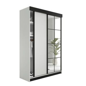 Kier Furniture SKRIŇA S POSUVNÝMI DVERAMI LAMARO - 167x205x59 cm - Biela vyobraziť