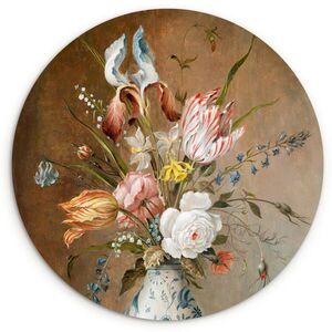 MuchoWow OBRAZ NA STENU Kvetinové zátišie - Balthasar van der Ast - Maľba 60x60 cm vyobraziť