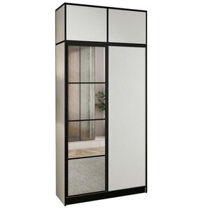 Kier Furniture ŠATNÍK EDEN S NADSTAVCOM 2D - Biela vyobraziť